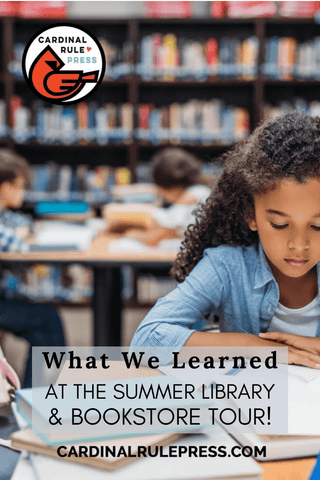 What We Learned At The Summer Library & Bookstore Tour!