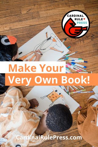 Make Your Very Own Book! Children have creative imaginations and lots of energy! A great outlet for all that imagination and creativity is making a book. While keeping them busy, it is also a great place for them to be able to tell their stories.