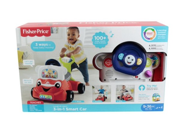 fisher price smart car 3 in 1