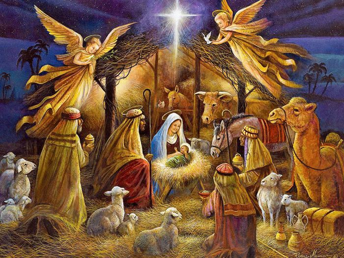 divine love and joy were born on Earth with the birth of Jesus