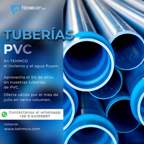 Tehmco PVC promocion julio