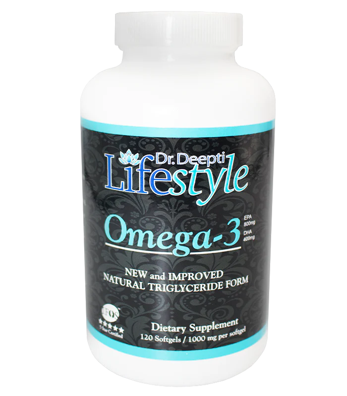 Omega-3 Sale- BUY 6 BOTTLES GET 25% OFF