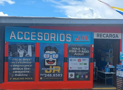 Tienda física Accesorios JR en Vega Baja, Puerto Rico