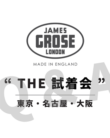 JAMES GROSEジェームスグロース試着会