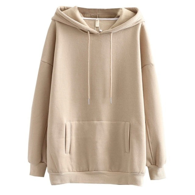 Warna beige hoodie