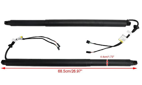 Puntal de gas eléctrico para portón trasero, 2 uds., 5E9827852F 5E9827851F, adecuado para Skoda Octavia III