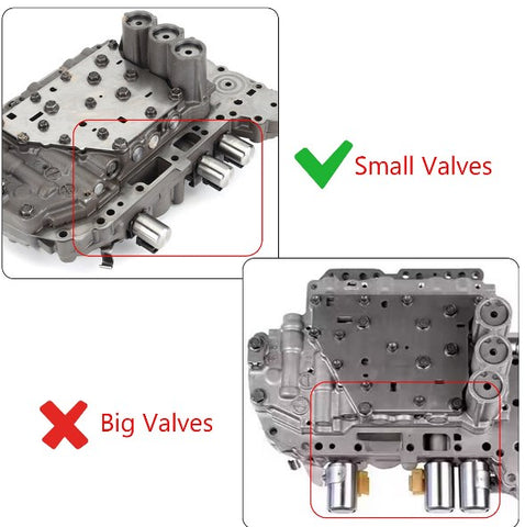 Válvula de transmisión U150 U151 U250, cuerpo 7, válvula solenoide para Toyota Lexus 2004-2014, válvula pequeña