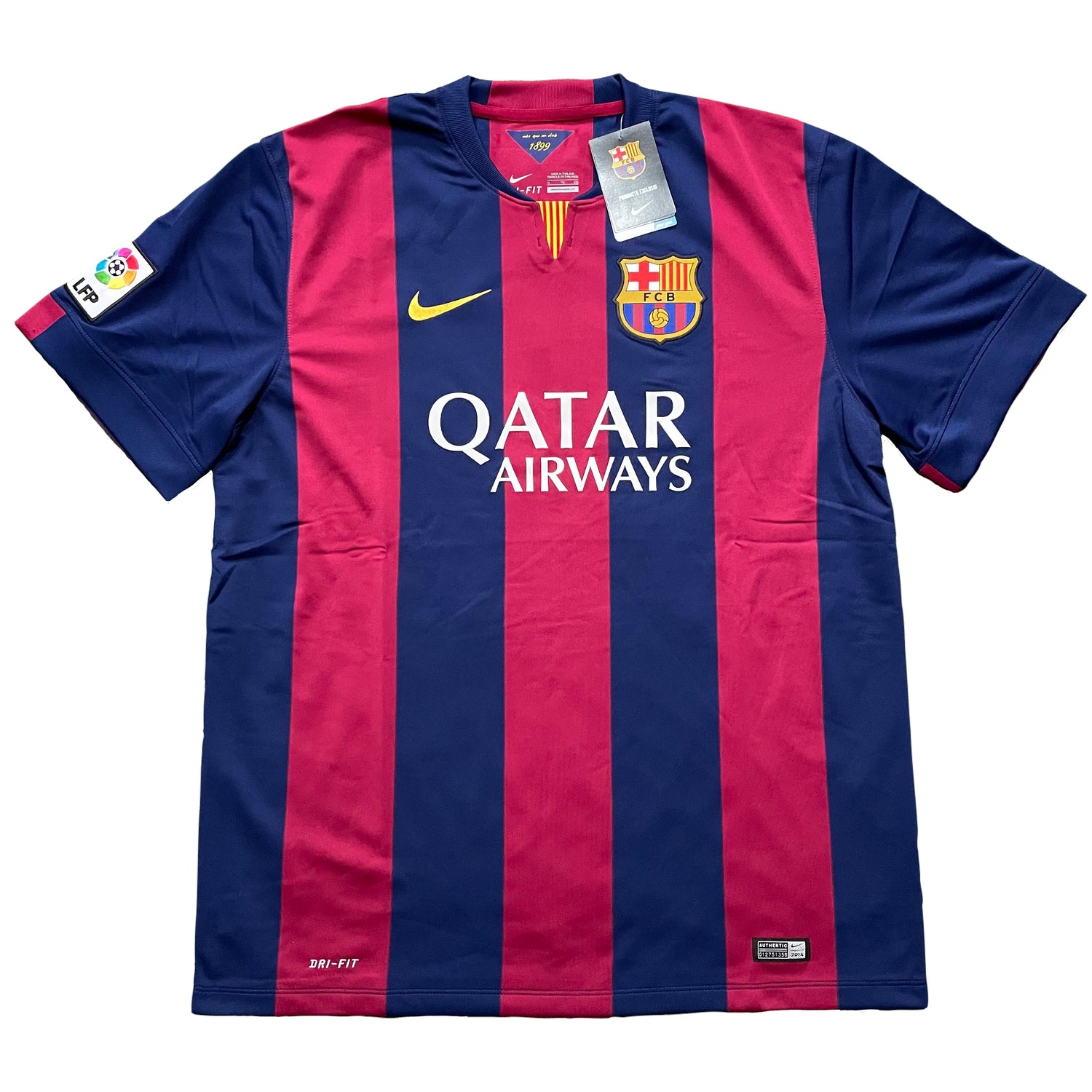 pastel Ik heb een contract gemaakt gegevens 2014-2015 FC Barcelona home shirt #9 Suárez (S, XL) – Football and Shirts