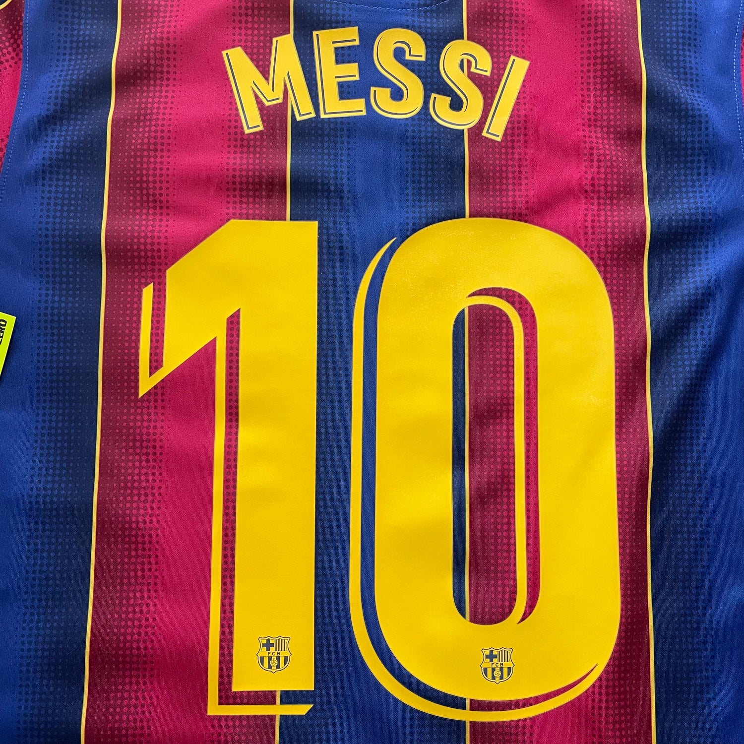 Sympton aanklager Malawi 2020-2021 FC Barcelona home shirt #10 Messi (S) – Football and Shirts