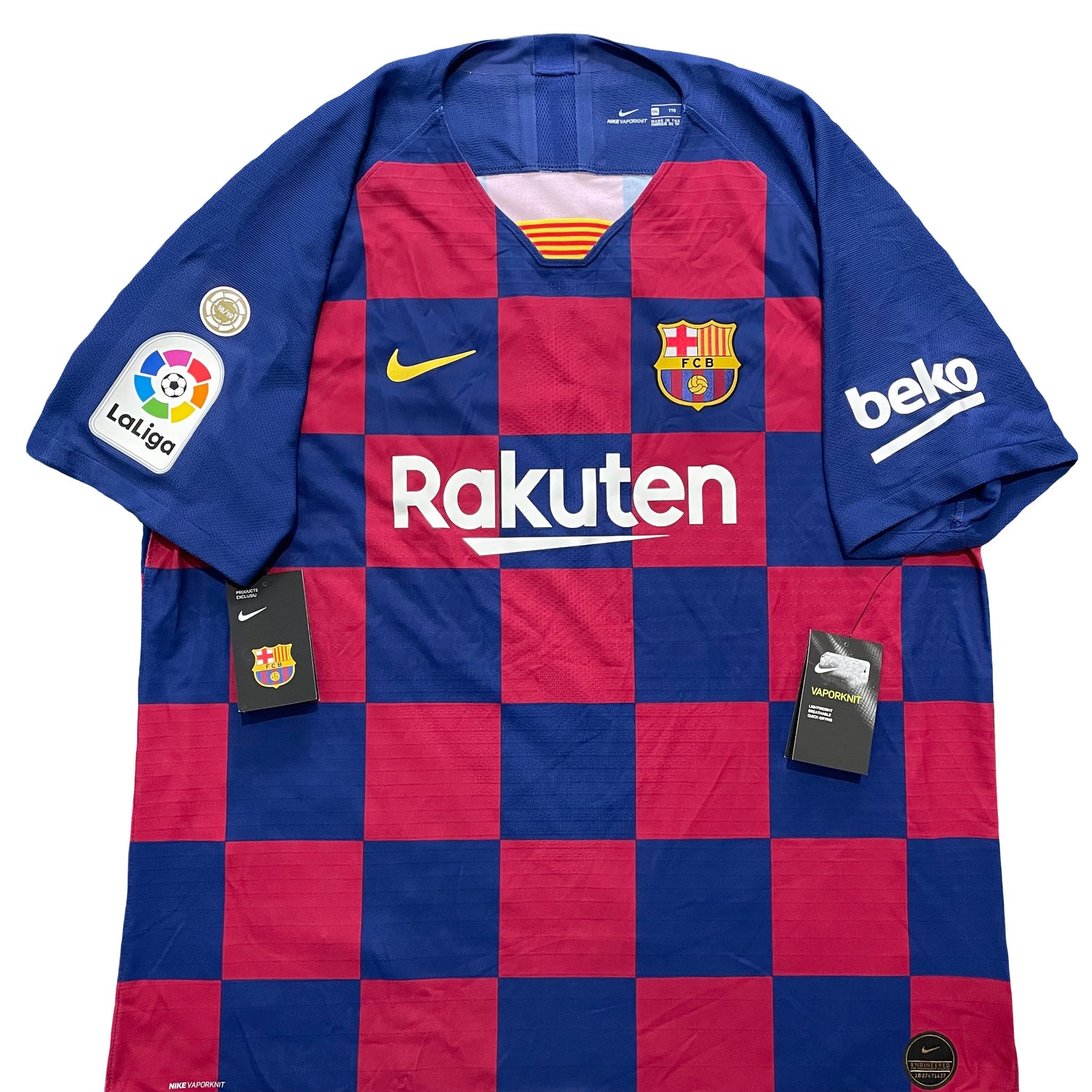 2019-2020 FC Barcelona camiseta local versión match #3 Piqué (XXL) – and Shirts