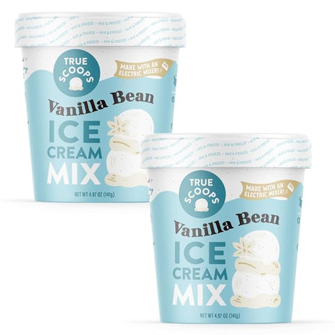 True Scoops - Vanilla Bean Ice Cream Mix