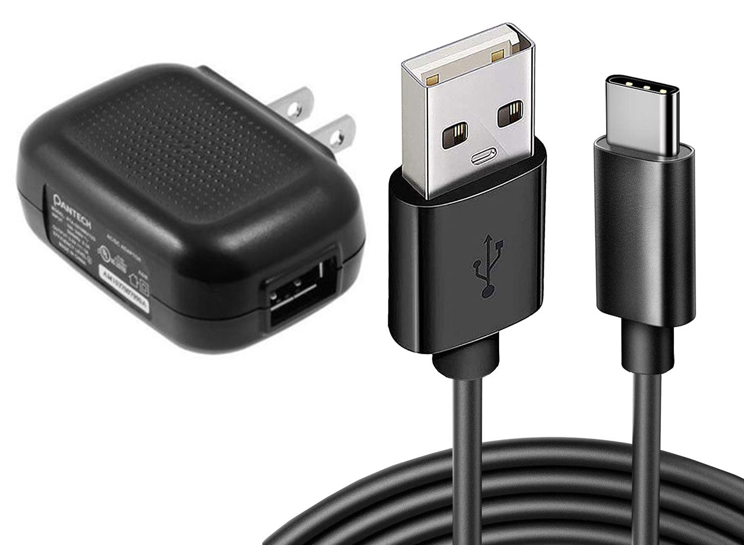 Home Wall Charger , AC Plug Charging Cord USB-C Wire Power Adapter 6ft Long USB-C Cable - NWG33+A01