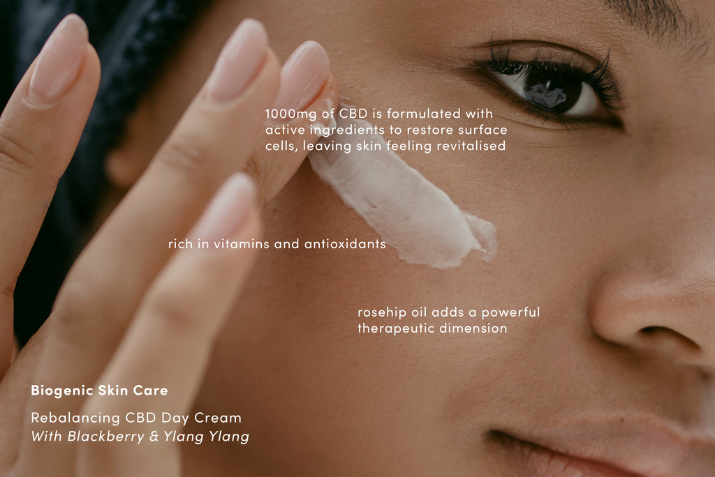 Biogenic CBD Skin Care Rebalancing Day Cream for all skin types