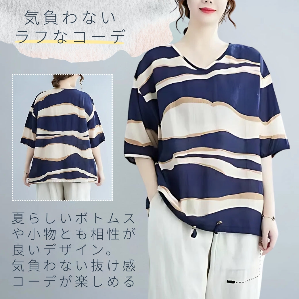 気負わないラフなコーデ