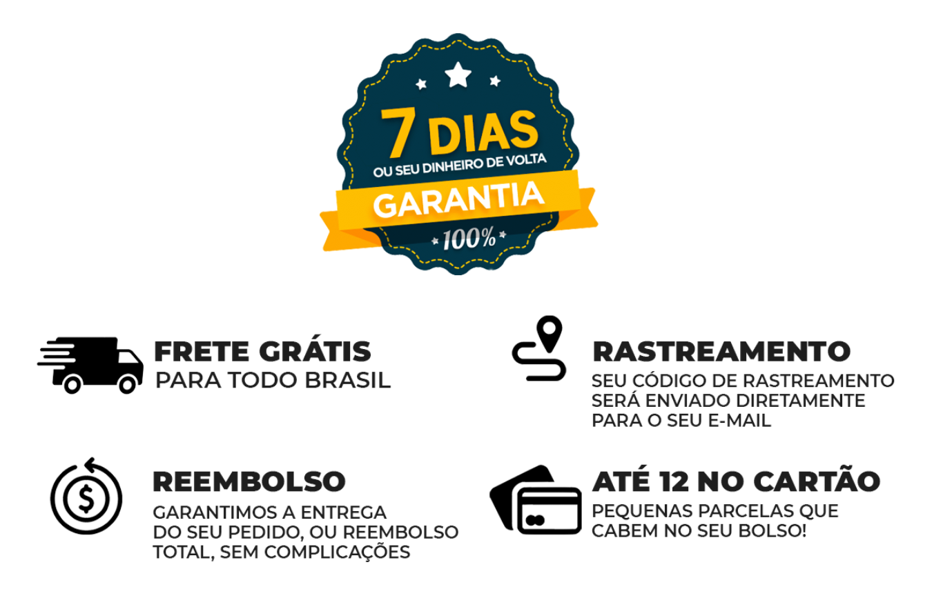 7 dias de garantia