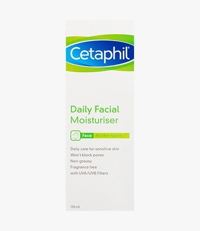 Cetaphil Daily Facial Moisturiser for All Skin Types, 118ml.