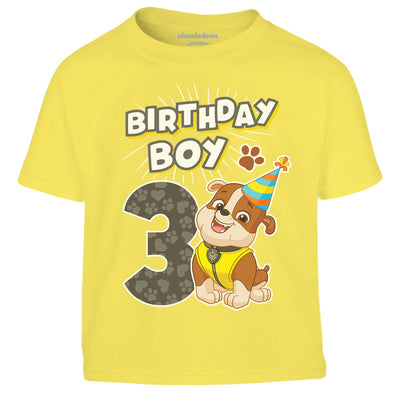Paw Patrol 3 Jahre Alt Geschenk 3. Geburtstag Chase Kinder T-Shirt