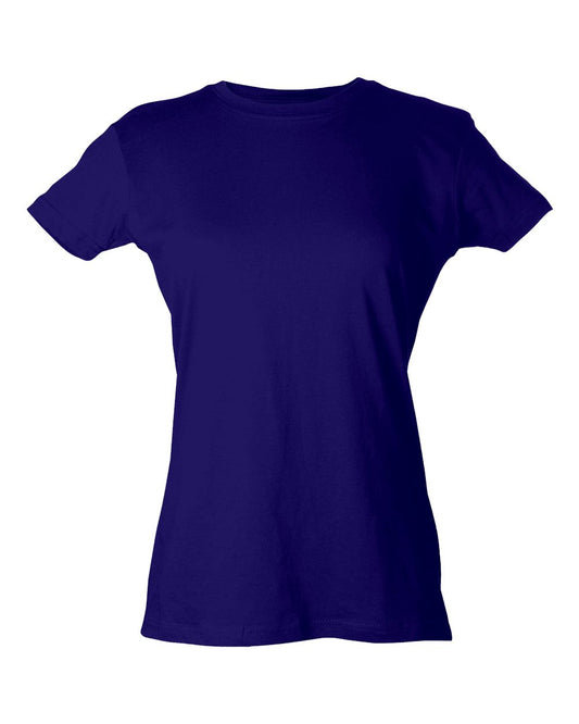 Tultex 240 - Women's Poly-Rich Slim Fit T-Shirt - Heather Brown 2XL