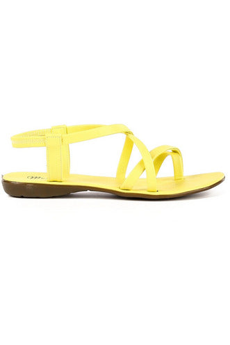 open Sandal for women Yellow - Berande