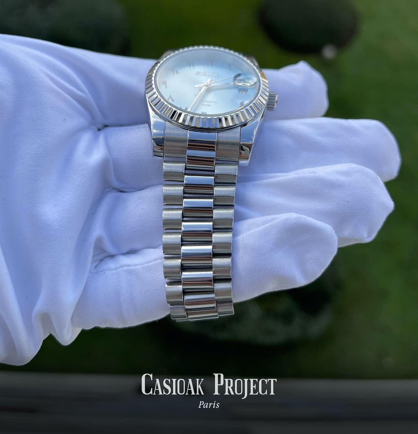 CP Custom Seiko DJ Arabic president – Casioak Project