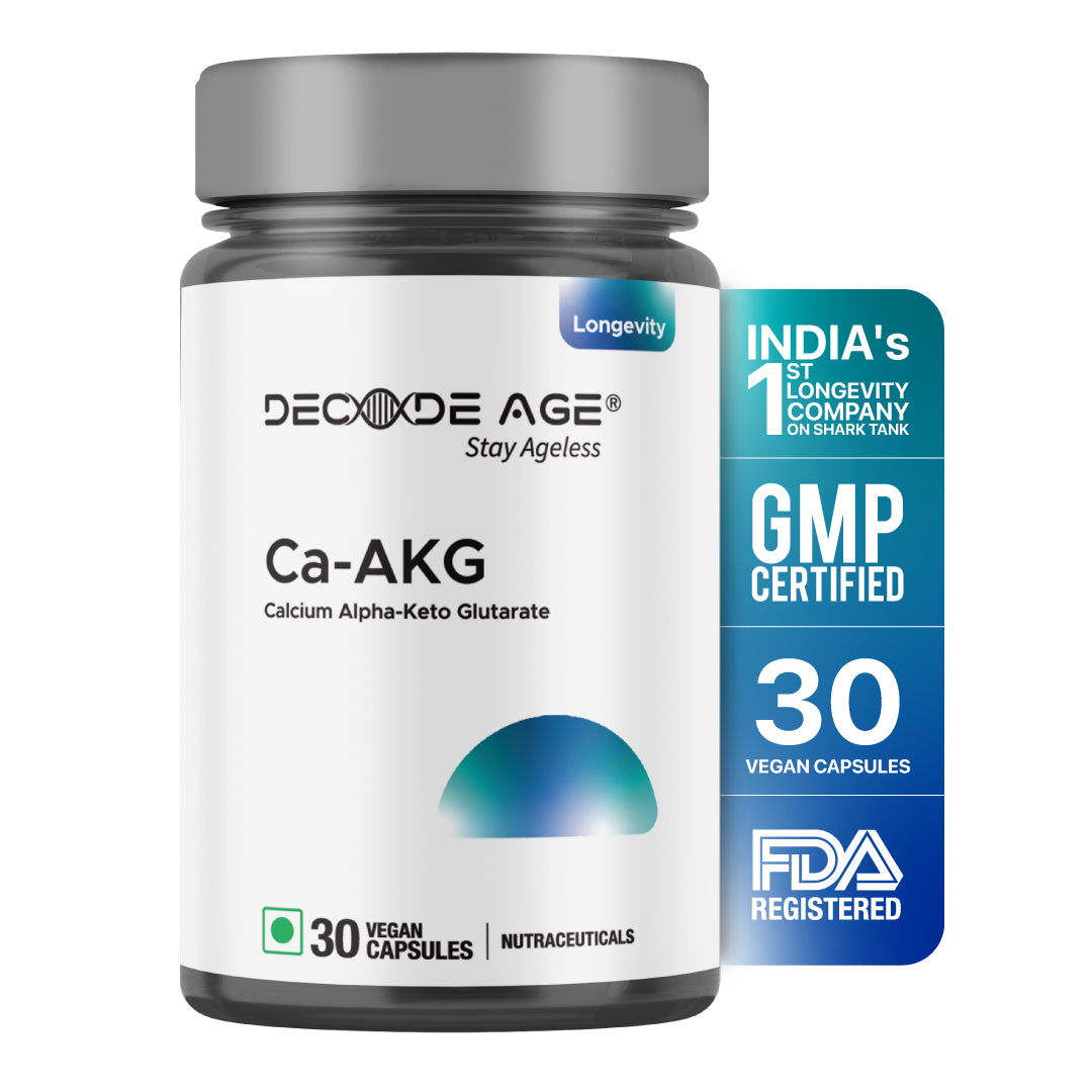 Calcium AKG | Energy, Bone, & Metabolic Support | 30 Capsules