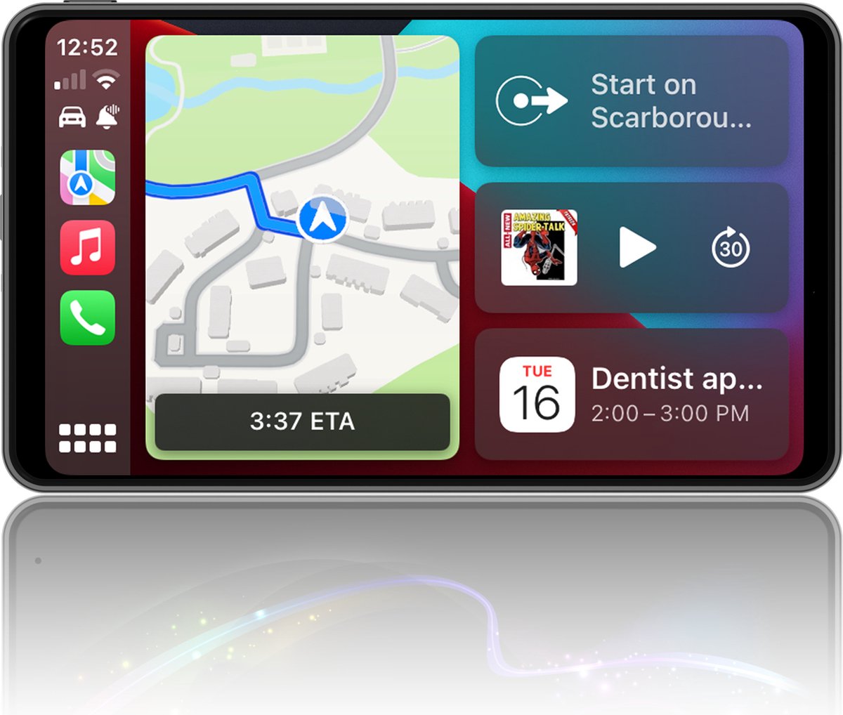Navigatiesysteem 7 inch - Carplay (wireless) - Android Au Ossora