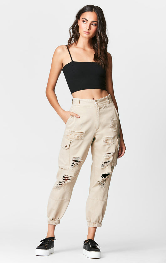 carmar denim cargo pants