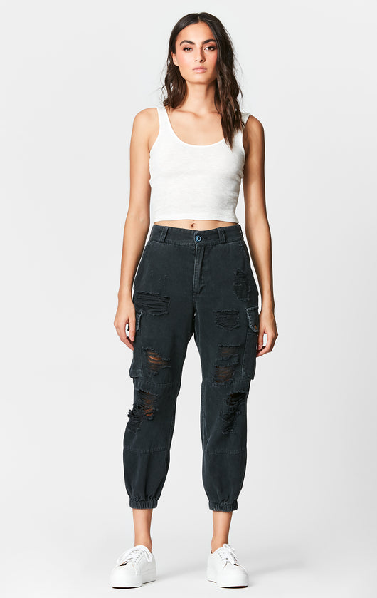 carmar denim cargo pants