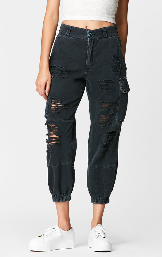 carmar denim cargo pants