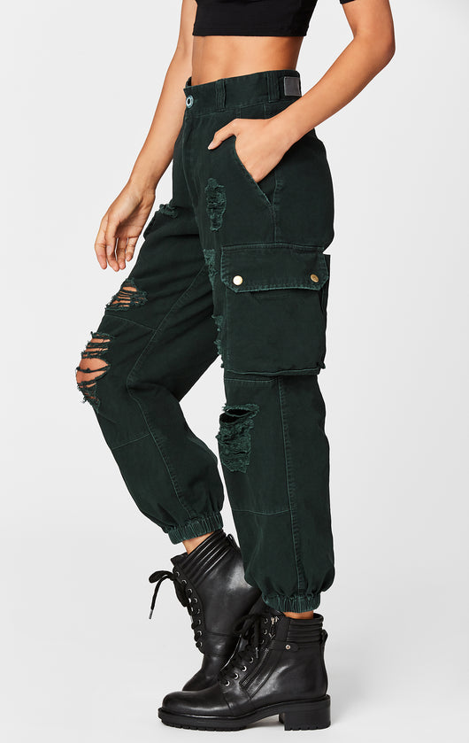 carmar denim cargo pants