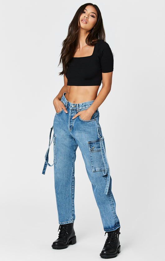 cargo baggy jeans