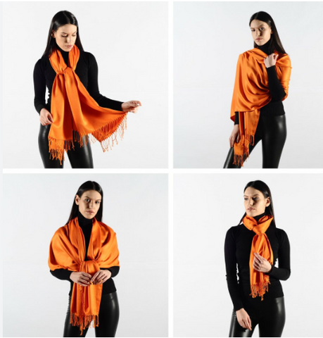 how to style your scarf for fall and winter