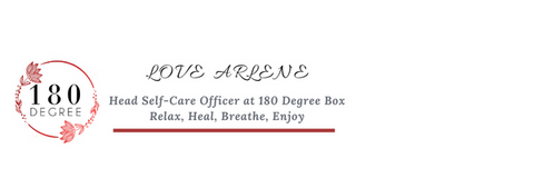 180 degree selfcare and wellness box for women