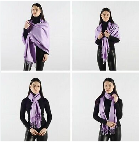 style your pashmina scarf for fall and winter