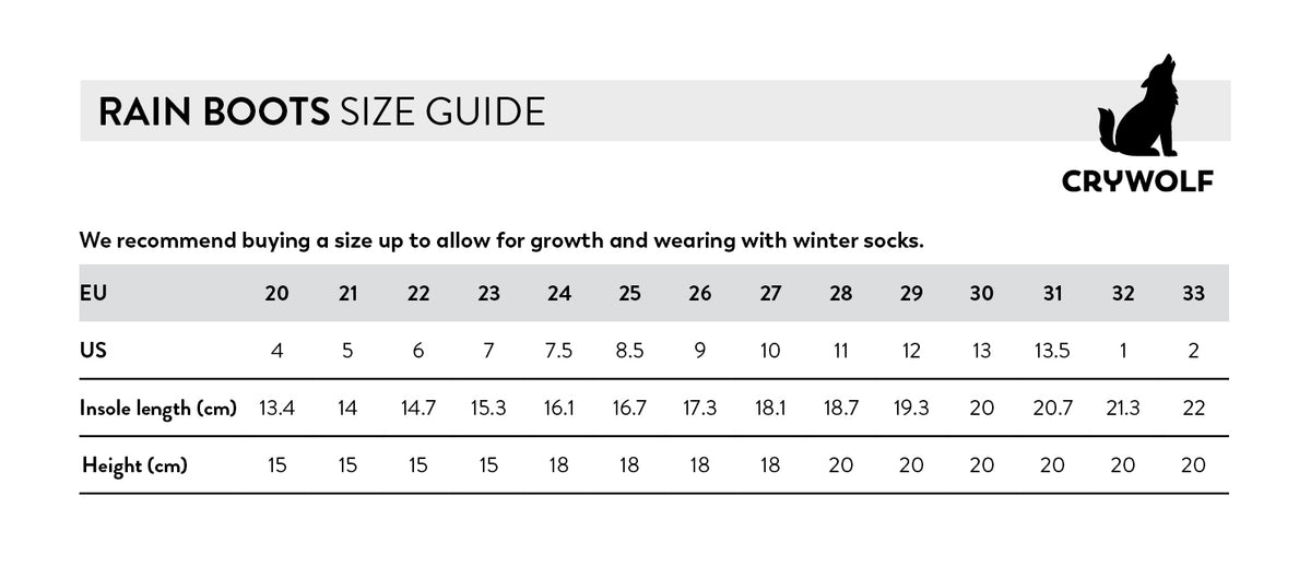 CRYWOLF Rain Boots Size Guide 2024.jpg__PID:2e36060d-49ad-46f4-b2dc-087bf4c85d51