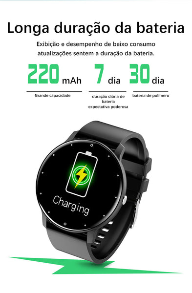 SmartWatch LIGE Sport - Smartwatch c/ GPS Integrado Relógio Corrida c/ GPS