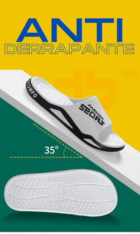 chinelo ultra derrapante