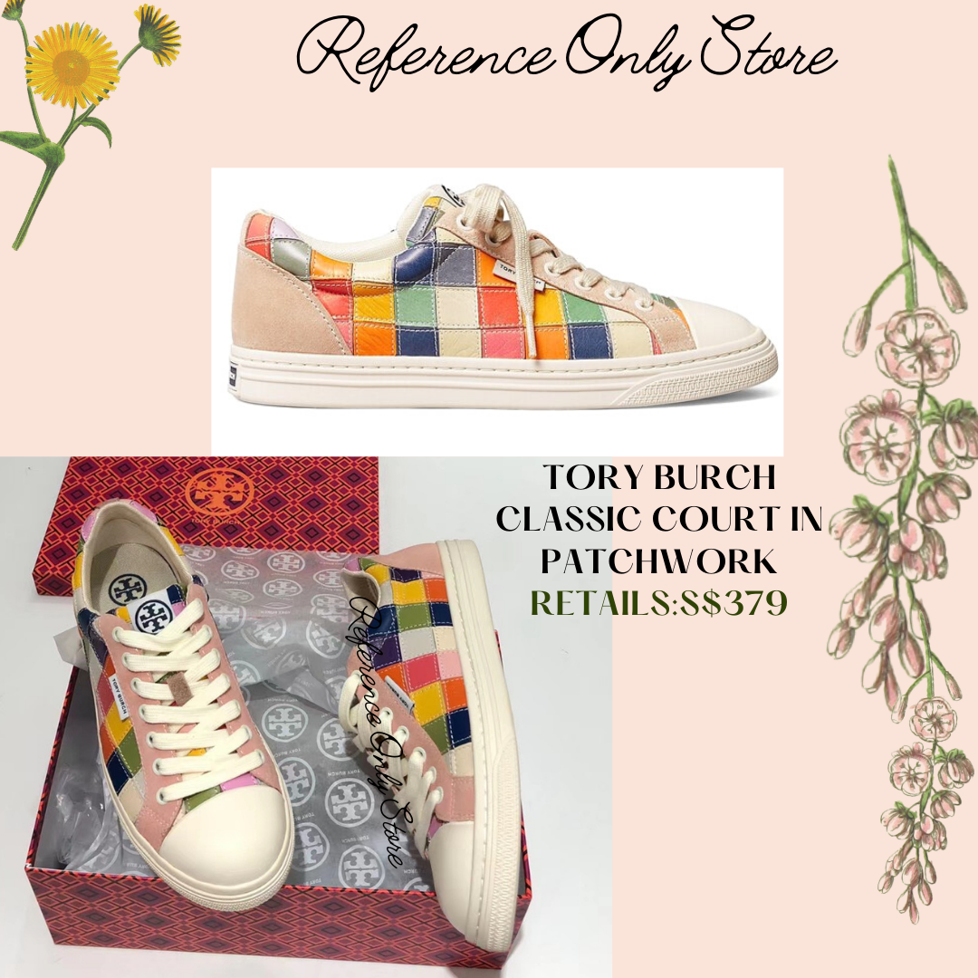 Tory Burch Patchwork sneakers shoes – For Reference Store