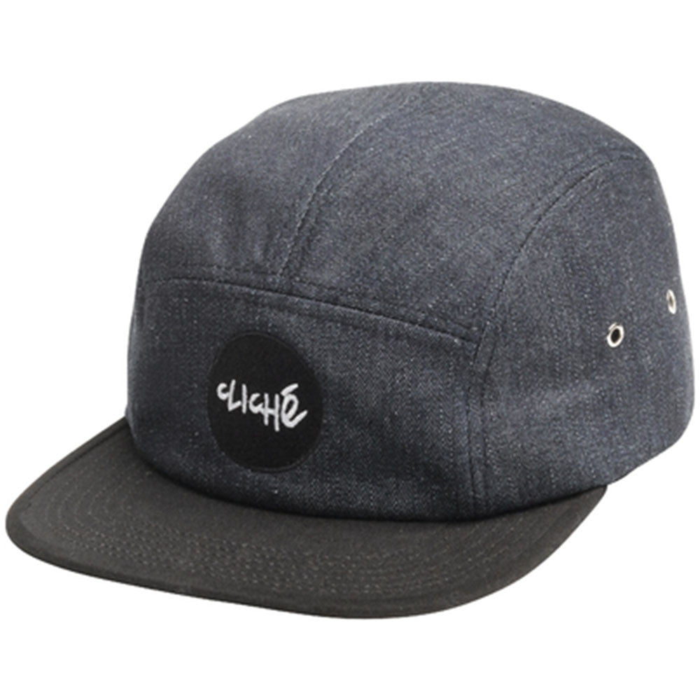 Cliche Wallace Strapback Cap Men's Hat - Denim – SkateAmerica