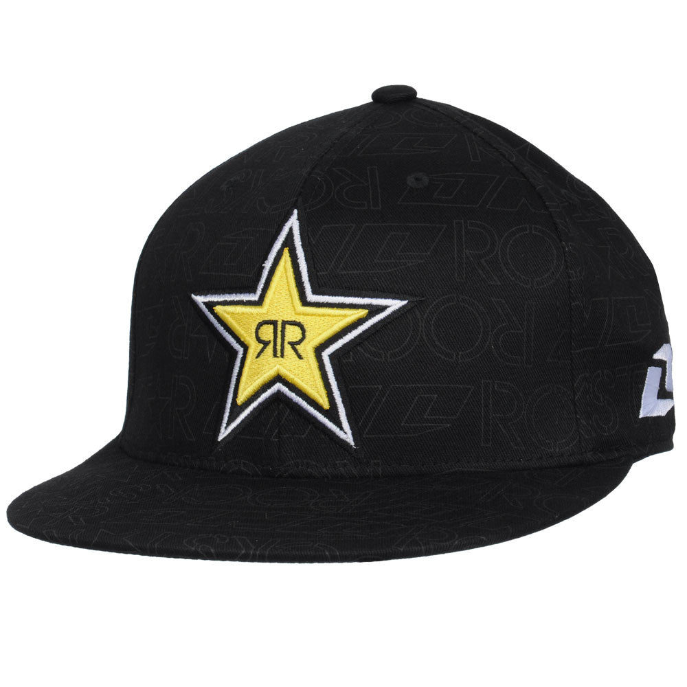 Rockstar Logo FlexFit - Men's Hat - Black – SkateAmerica