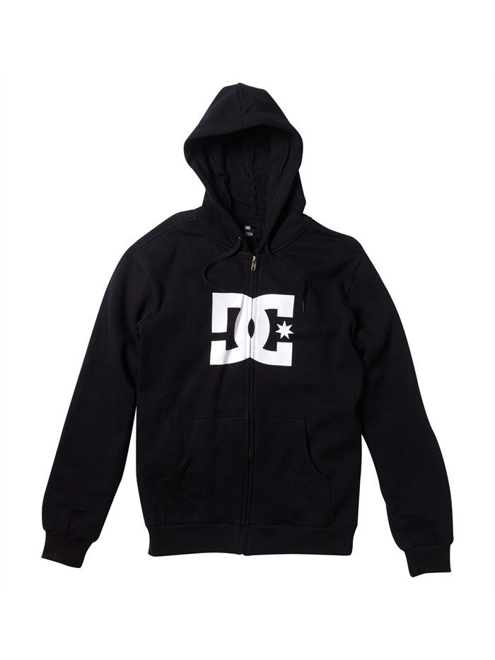 black dc hoodie