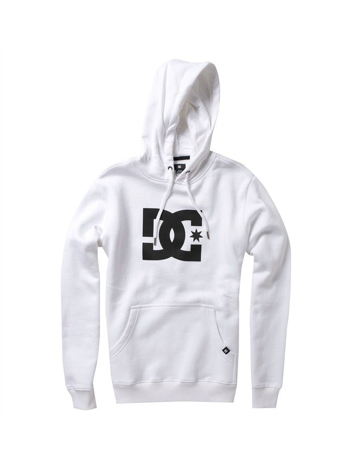 white dc hoodie