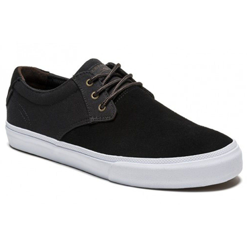 Lakai MJ Men's Skateboard Shoes - Black/White Suede – SkateAmerica