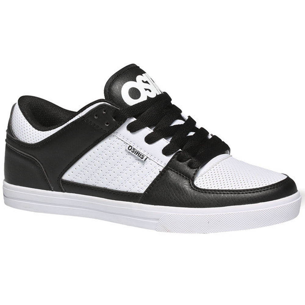 Osiris Protocol Men's Skateboard Shoes - White/Black – SkateAmerica