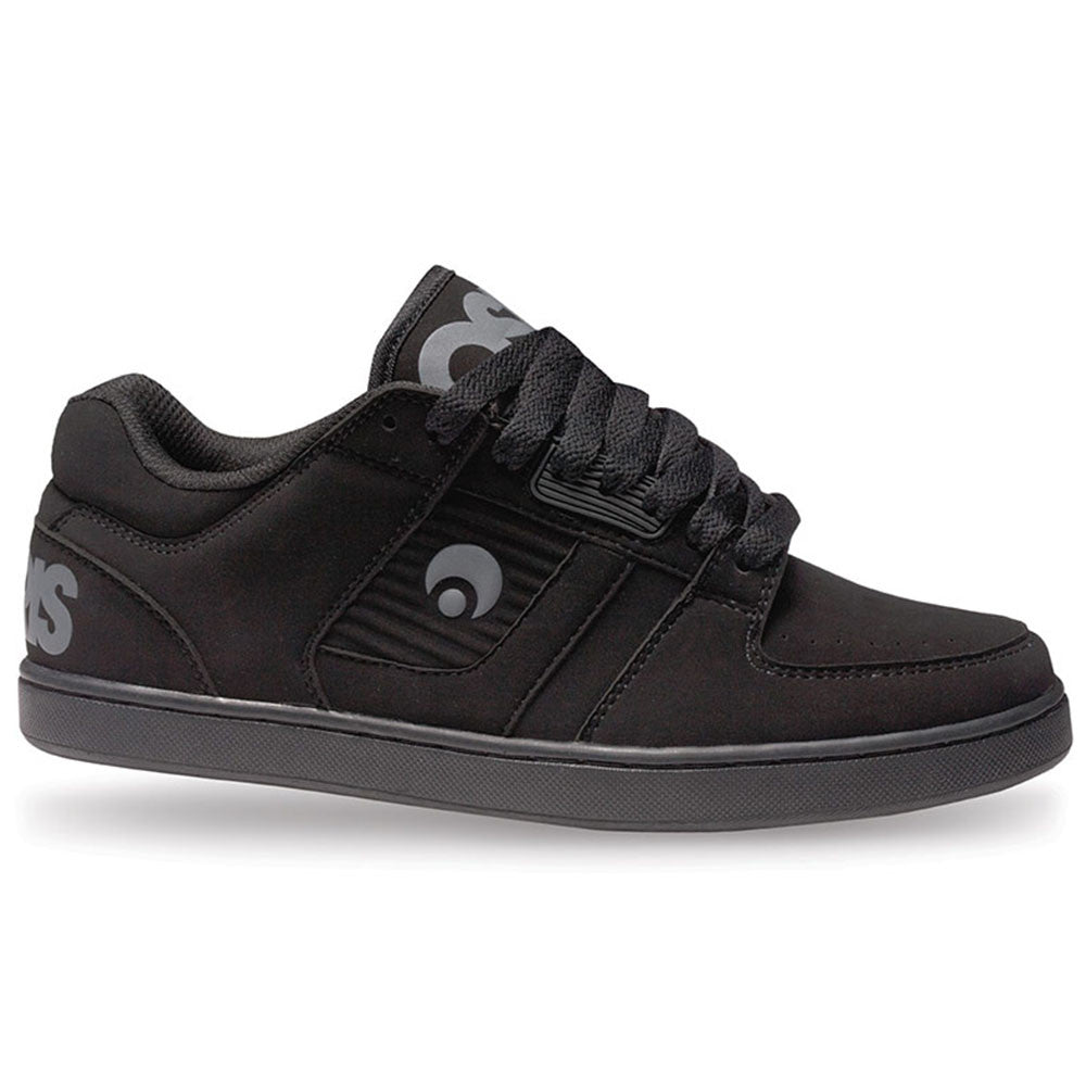 Osiris Script Men's Skateboard Shoes - Black/Black/Charcoal – SkateAmerica