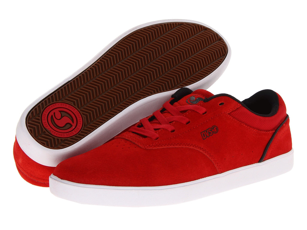 DVS Lucid - Red Suede 600 - Skateboard 