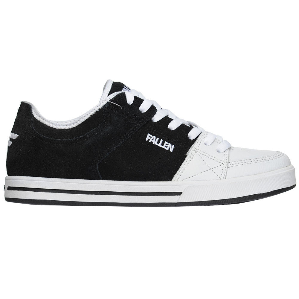 Fallen Chris Cole Trooper SL Men's Skateboard Shoes - Black/White ...