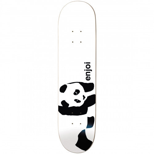 Enjoi Panda Logo Wide R7 Skateboard Deck 7.75 - Whitey – SkateAmerica
