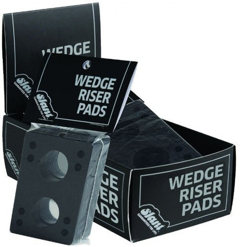 Globe Slant Wedge Skateboard Riser Black (2 PC) SkateAmerica