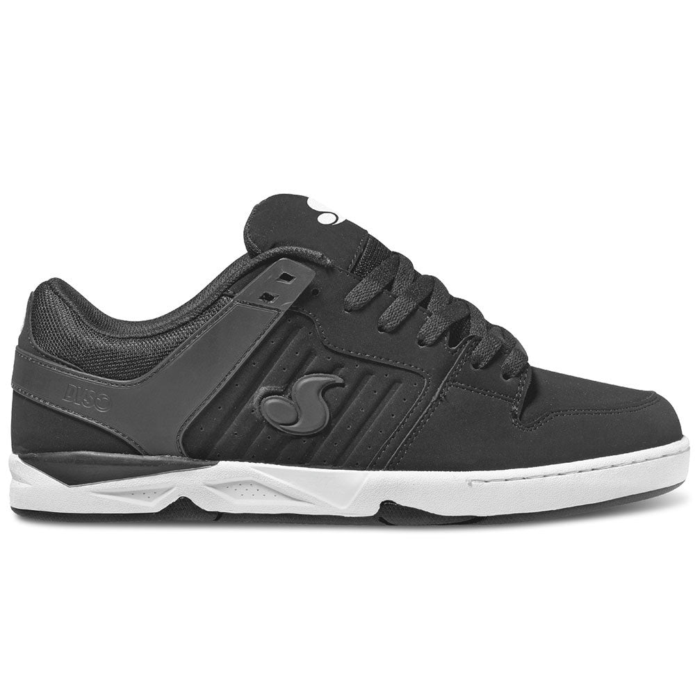 DVS Argon Skateboard Shoes - Black/White Nubuck 004 – SkateAmerica